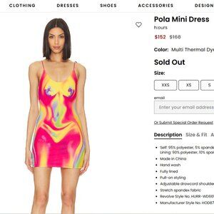 h:ours  Pola Mini Dress - Sold Out